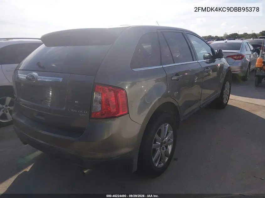 2013 FORD EDGE VIN 2FMDK4KC9DBB95378 — фото 4