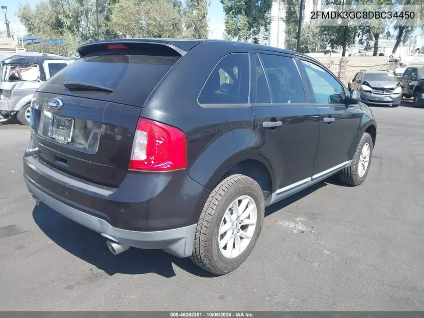 2013 FORD EDGE VIN 2FMDK3GC8DBC34450 — фото 4