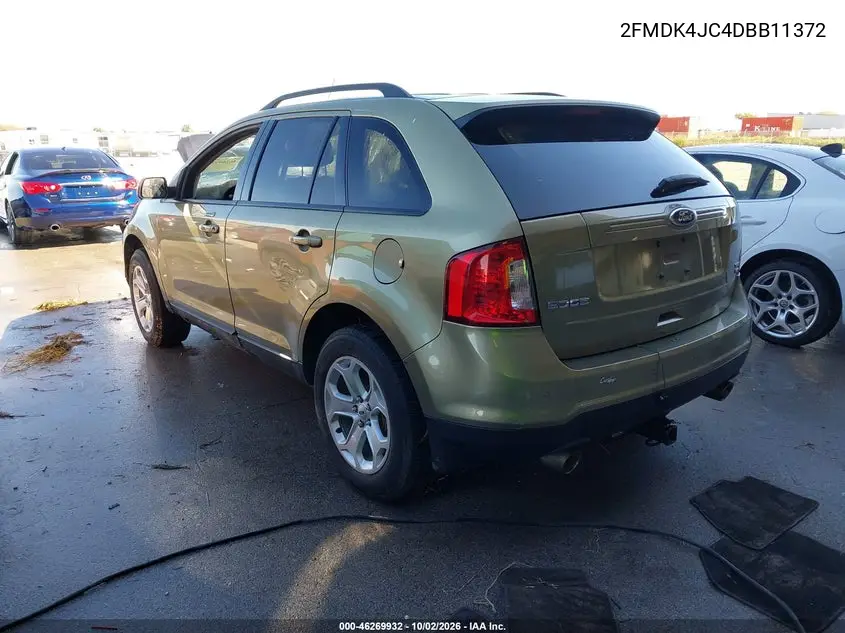 2013 FORD EDGE VIN 2FMDK4JC4DBB11372 — фото 3