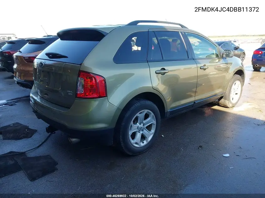2013 FORD EDGE VIN 2FMDK4JC4DBB11372 — фото 4