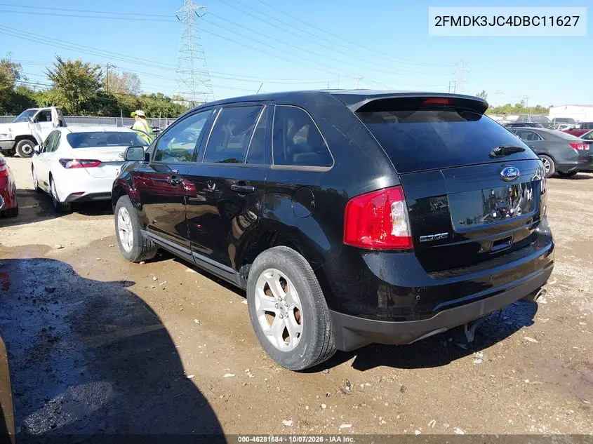 2013 FORD EDGE VIN 2FMDK3JC4DBC11627 — фото 3