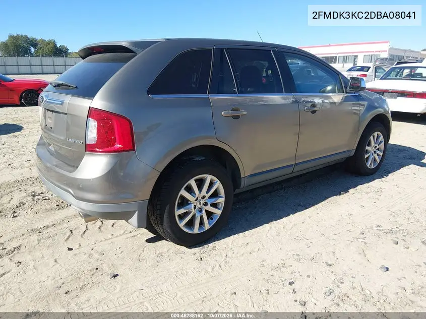 2013 FORD EDGE VIN 2FMDK3KC2DBA08041 — фото 4