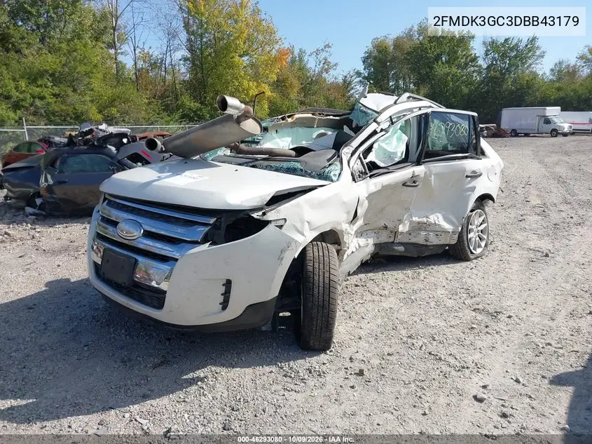 2013 FORD EDGE VIN 2FMDK3GC3DBB43179 — фото 2