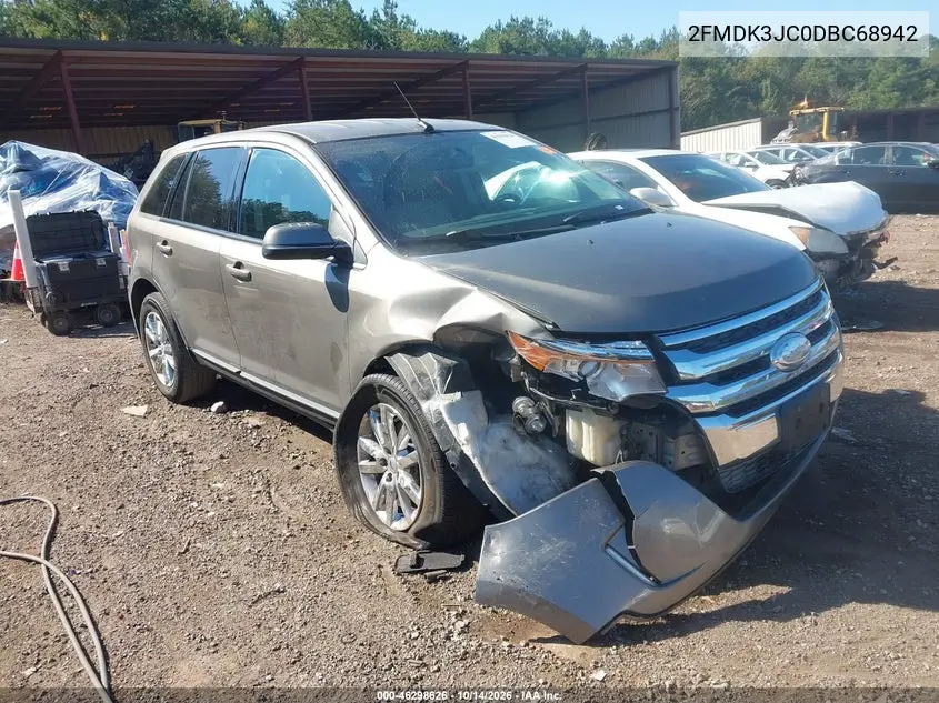 FORD EDGE 2013, VIN 2FMDK3JC0DBC68942