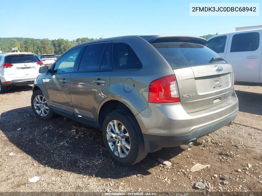 2013 FORD EDGE VIN 2FMDK3JC0DBC68942 — фото 3