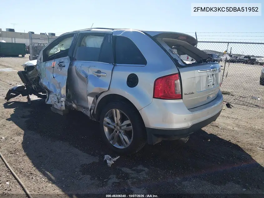 2013 FORD EDGE VIN 2FMDK3KC5DBA51952 — фото 3