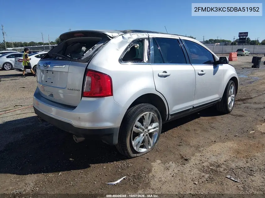 2013 FORD EDGE VIN 2FMDK3KC5DBA51952 — фото 4