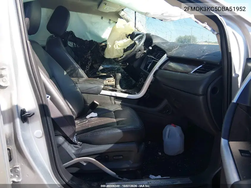 2013 FORD EDGE VIN 2FMDK3KC5DBA51952 — фото 5