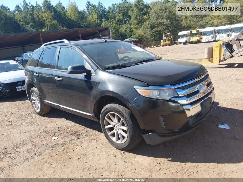 FORD EDGE 2013, VIN 2FMDK3GC5DBB01497