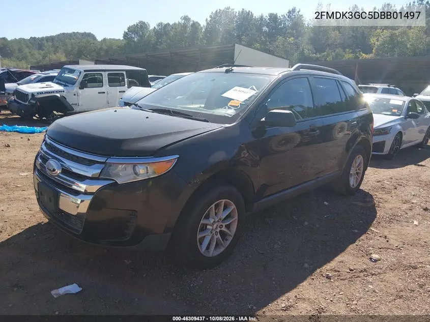 2013 FORD EDGE VIN 2FMDK3GC5DBB01497 — фото 2