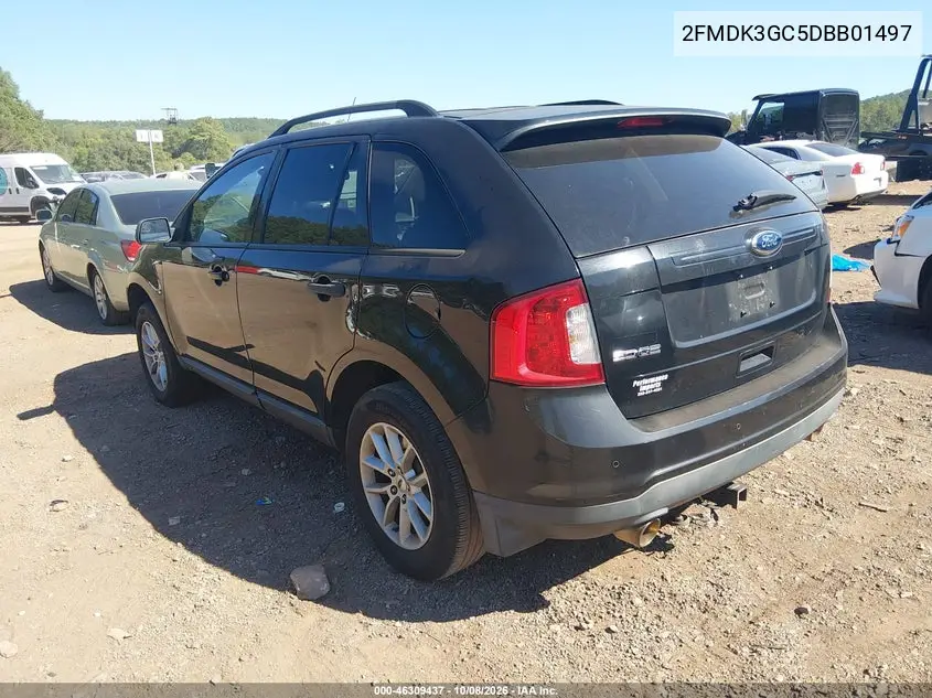2013 FORD EDGE VIN 2FMDK3GC5DBB01497 — фото 3