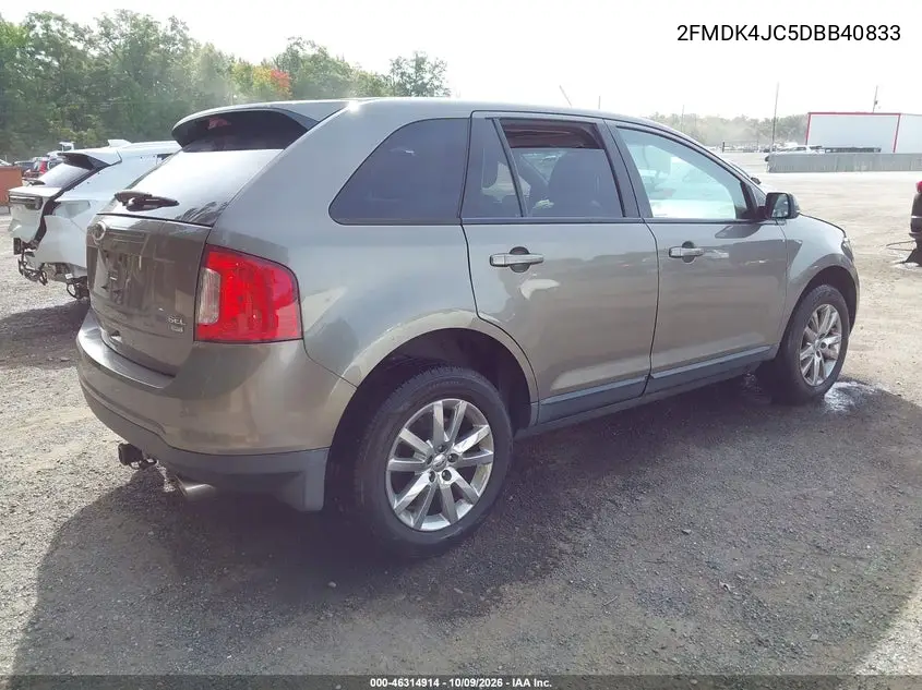 2013 FORD EDGE VIN 2FMDK4JC5DBB40833 — фото 4