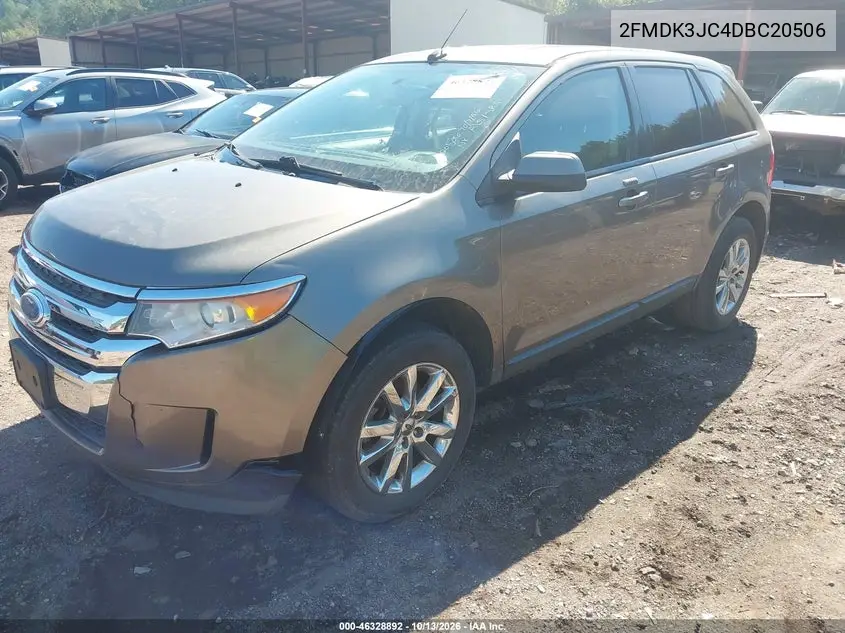 2013 FORD EDGE VIN 2FMDK3JC4DBC20506 — фото 2