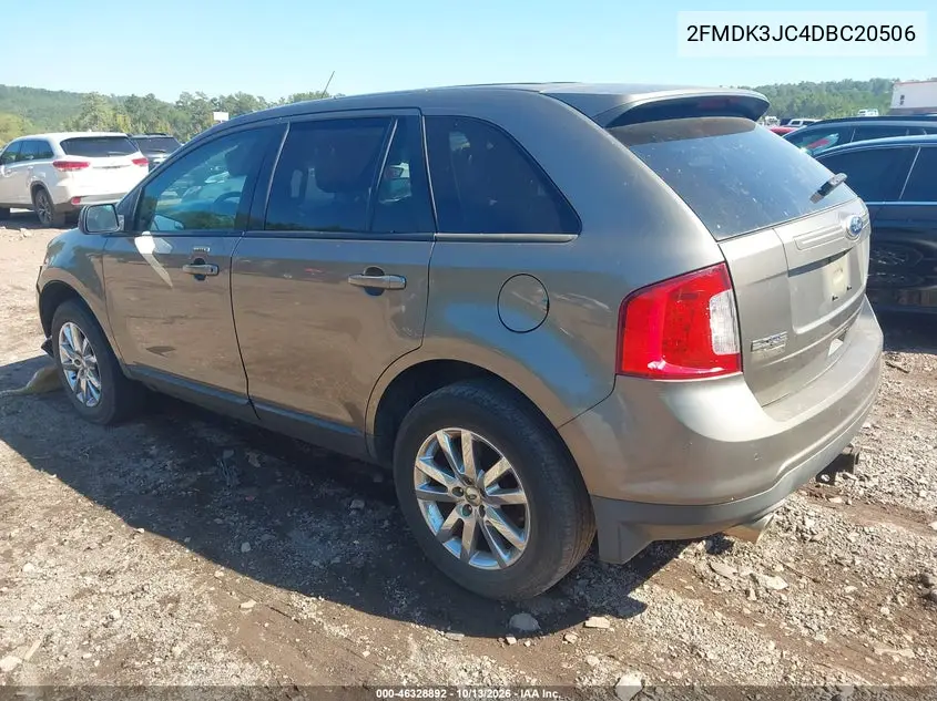 2013 FORD EDGE VIN 2FMDK3JC4DBC20506 — фото 3