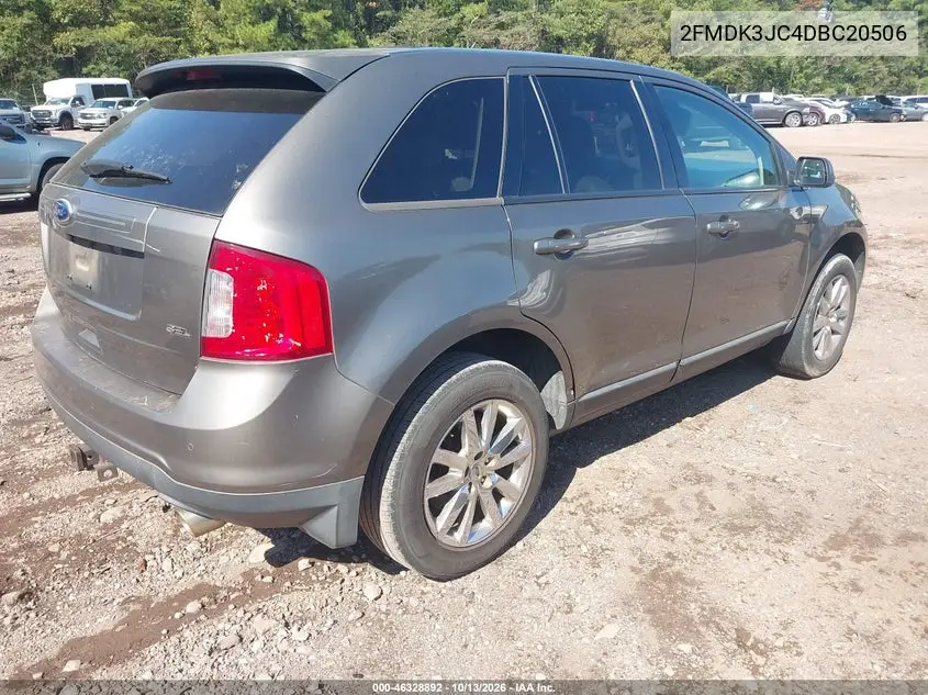 2013 FORD EDGE VIN 2FMDK3JC4DBC20506 — фото 4