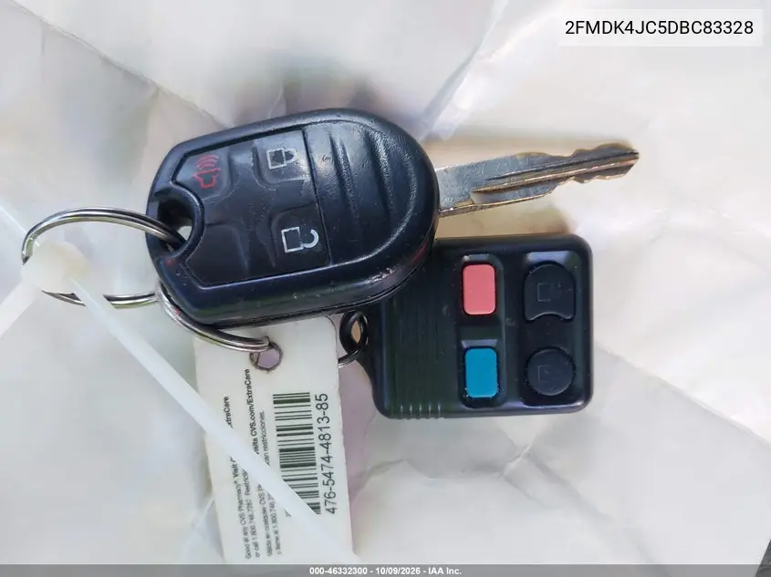 2013 FORD EDGE VIN 2FMDK4JC5DBC83328 — фото 11