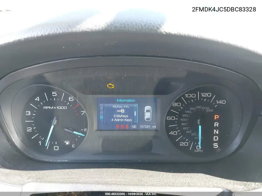 2013 FORD EDGE VIN 2FMDK4JC5DBC83328 — фото 7