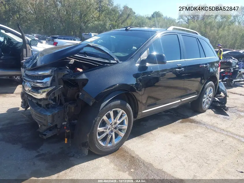 2013 FORD EDGE VIN 2FMDK4KC5DBA52847 — фото 2