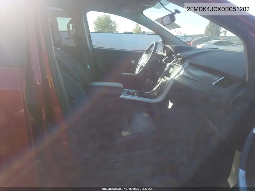 2013 FORD EDGE VIN 2FMDK4JCXDBC51202 — фото 5