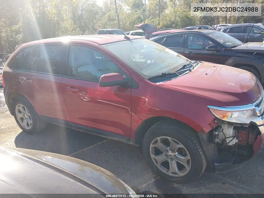 2013 FORD EDGE VIN 2FMDK3JC2DBC24988 — фото 14