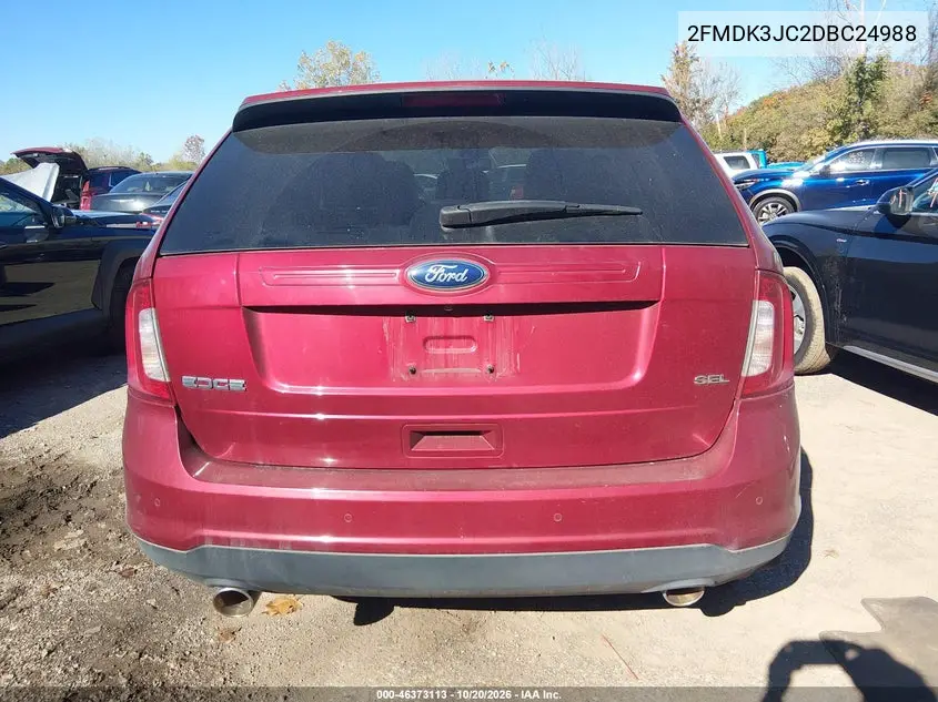 2013 FORD EDGE VIN 2FMDK3JC2DBC24988 — фото 17