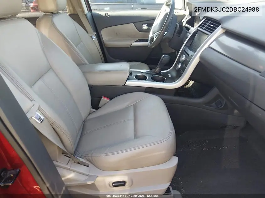 2013 FORD EDGE VIN 2FMDK3JC2DBC24988 — фото 5