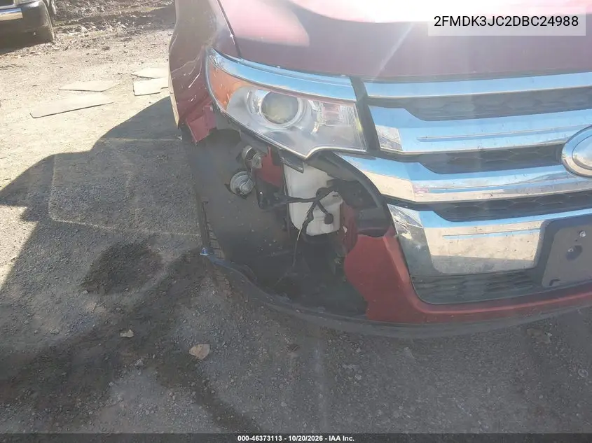 2013 FORD EDGE VIN 2FMDK3JC2DBC24988 — фото 6