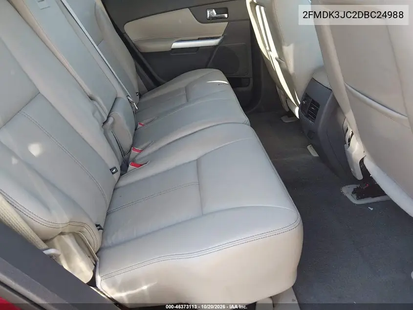 2013 FORD EDGE VIN 2FMDK3JC2DBC24988 — фото 8