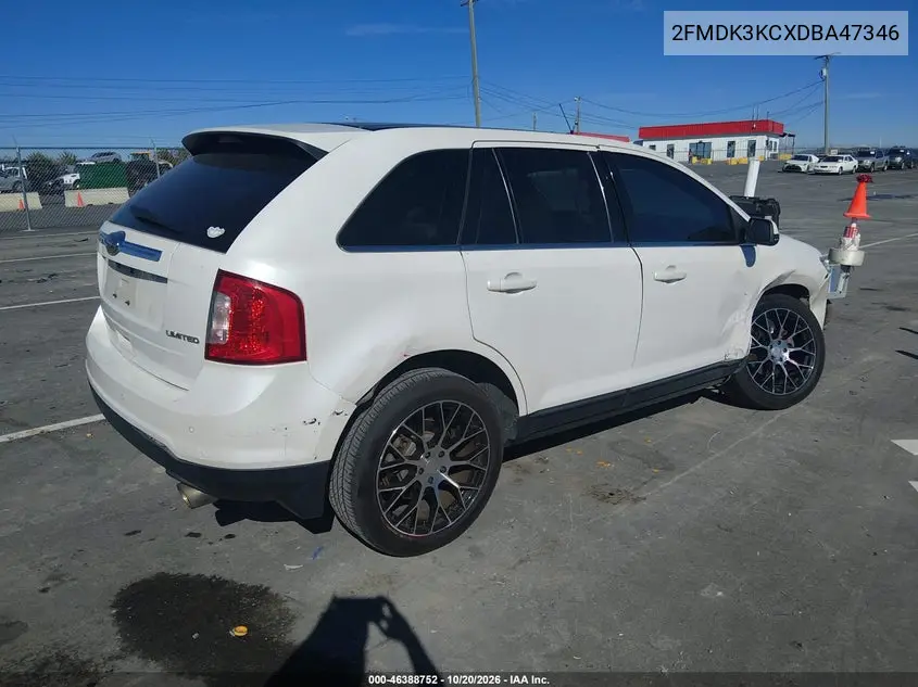 2013 FORD EDGE VIN 2FMDK3KCXDBA47346 — фото 4