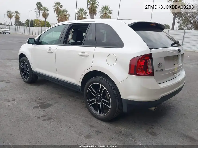 2013 FORD EDGE VIN 2FMDK3JCXDBA03283 — фото 3