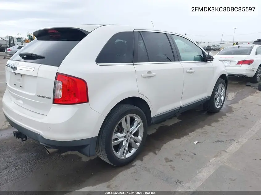 2013 FORD EDGE VIN 2FMDK3KC8DBC85597 — фото 4