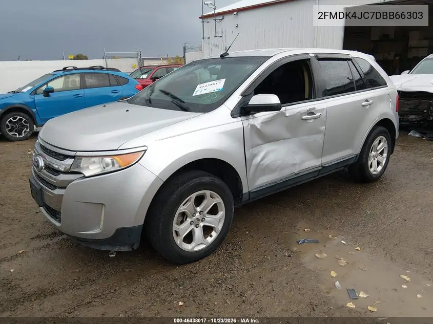 2013 FORD EDGE VIN 2FMDK4JC7DBB66303 — фото 2