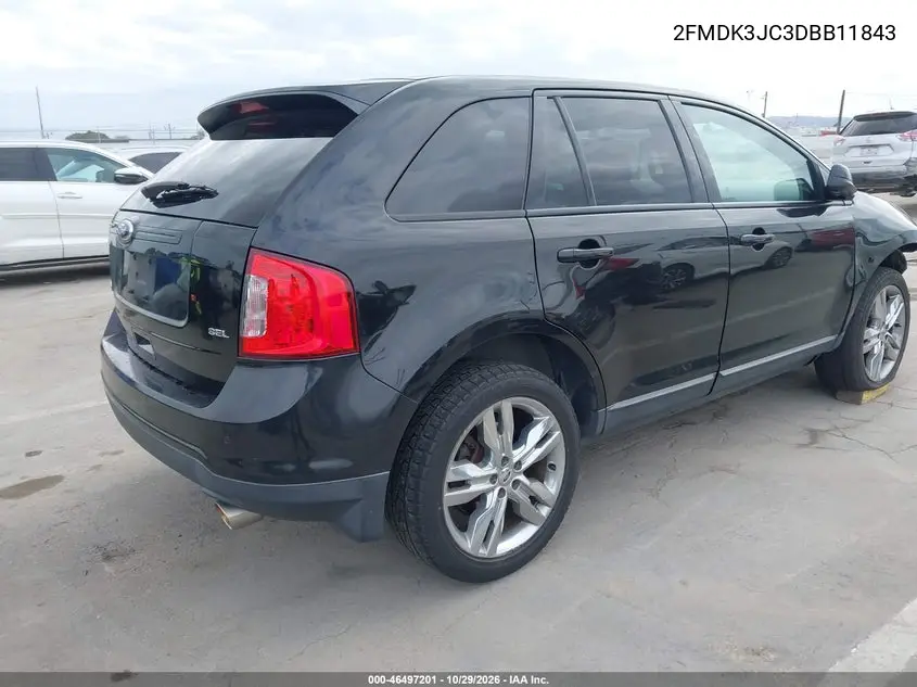 2013 FORD EDGE VIN 2FMDK3JC3DBB11843 — фото 4