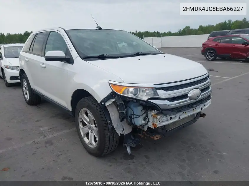 FORD EDGE 2014, VIN 2FMDK4JC8EBA66227