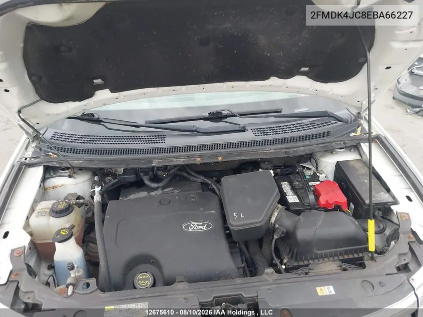 2014 FORD EDGE VIN 2FMDK4JC8EBA66227 — фото 10