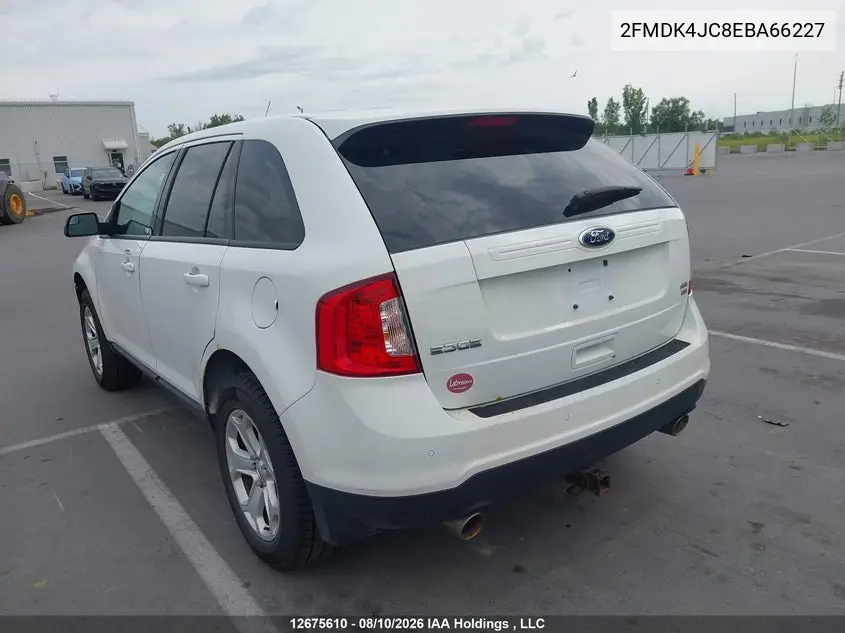 2014 FORD EDGE VIN 2FMDK4JC8EBA66227 — фото 3