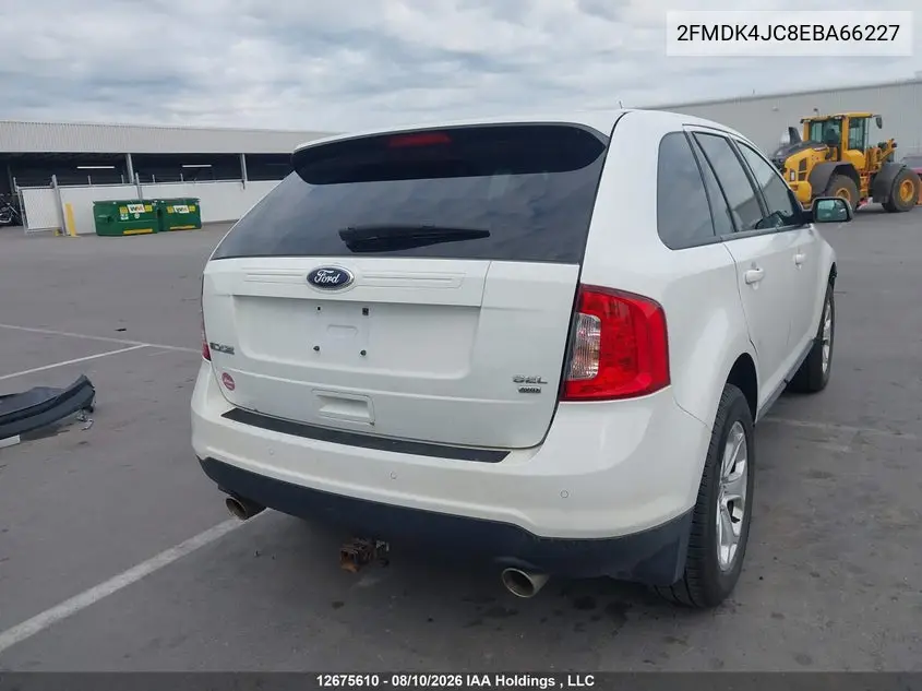 2014 FORD EDGE VIN 2FMDK4JC8EBA66227 — фото 4