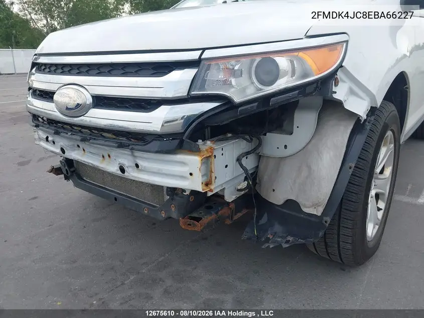 2014 FORD EDGE VIN 2FMDK4JC8EBA66227 — фото 6