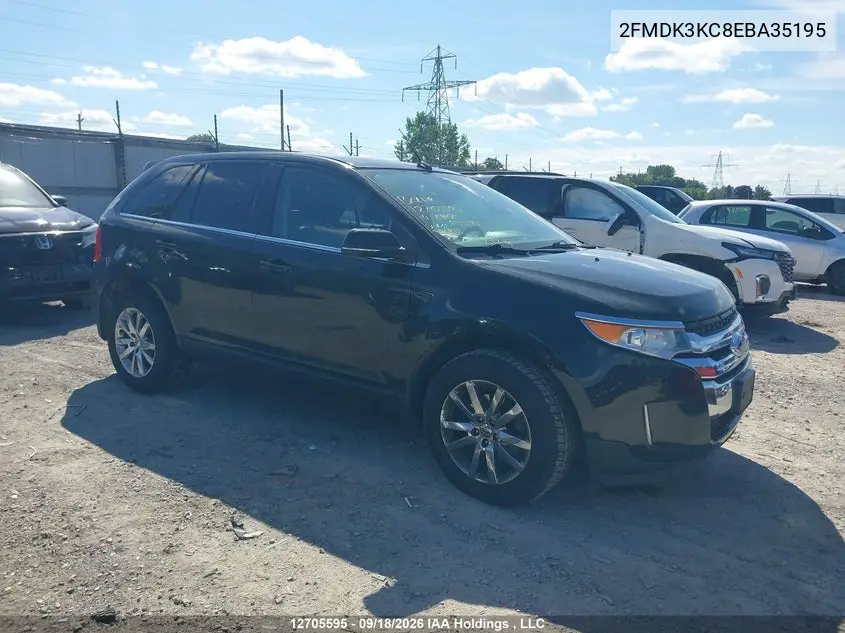 FORD EDGE 2014, VIN 2FMDK3KC8EBA35195