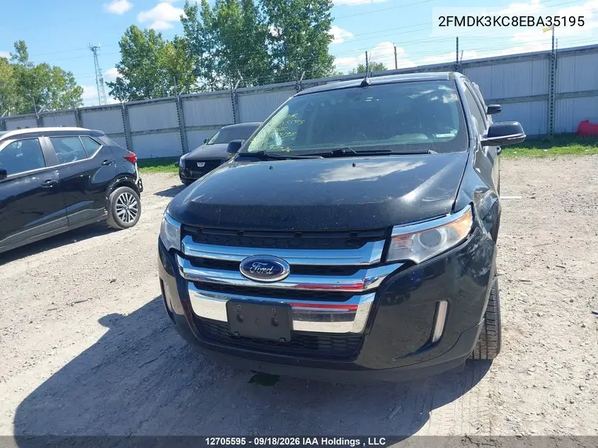 2014 FORD EDGE VIN 2FMDK3KC8EBA35195 — фото 12