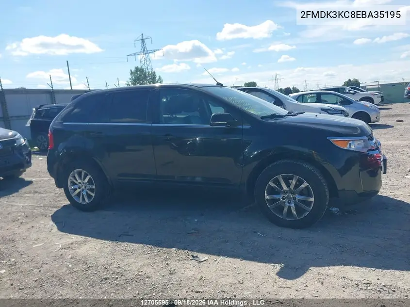 2014 FORD EDGE VIN 2FMDK3KC8EBA35195 — фото 13