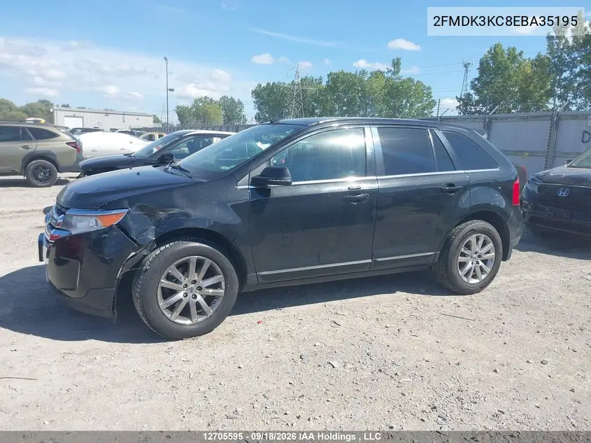 2014 FORD EDGE VIN 2FMDK3KC8EBA35195 — фото 14