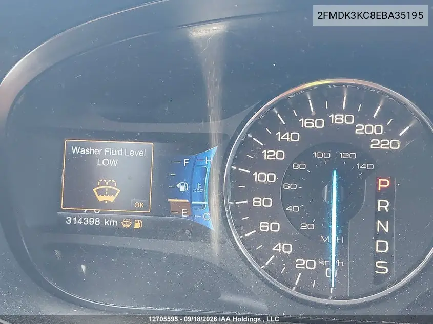 2014 FORD EDGE VIN 2FMDK3KC8EBA35195 — фото 15