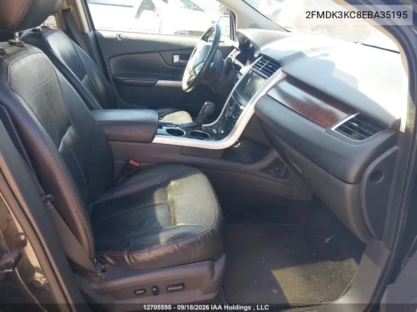 2014 FORD EDGE VIN 2FMDK3KC8EBA35195 — фото 5