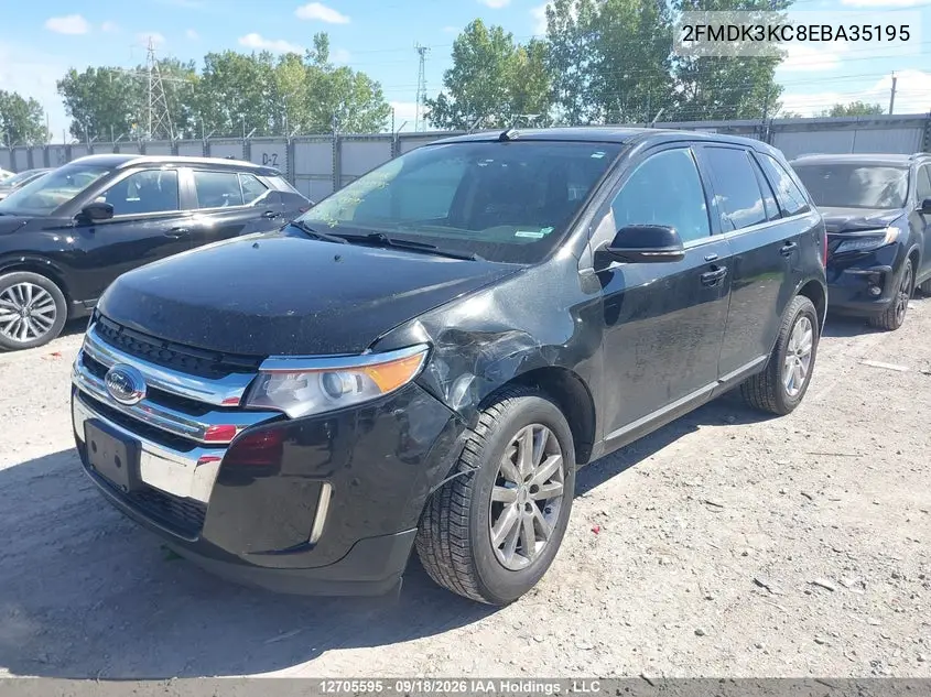 2014 FORD EDGE VIN 2FMDK3KC8EBA35195 — фото 6