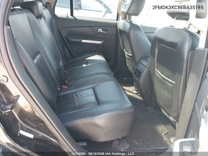 2014 FORD EDGE VIN 2FMDK3KC8EBA35195 — фото 8