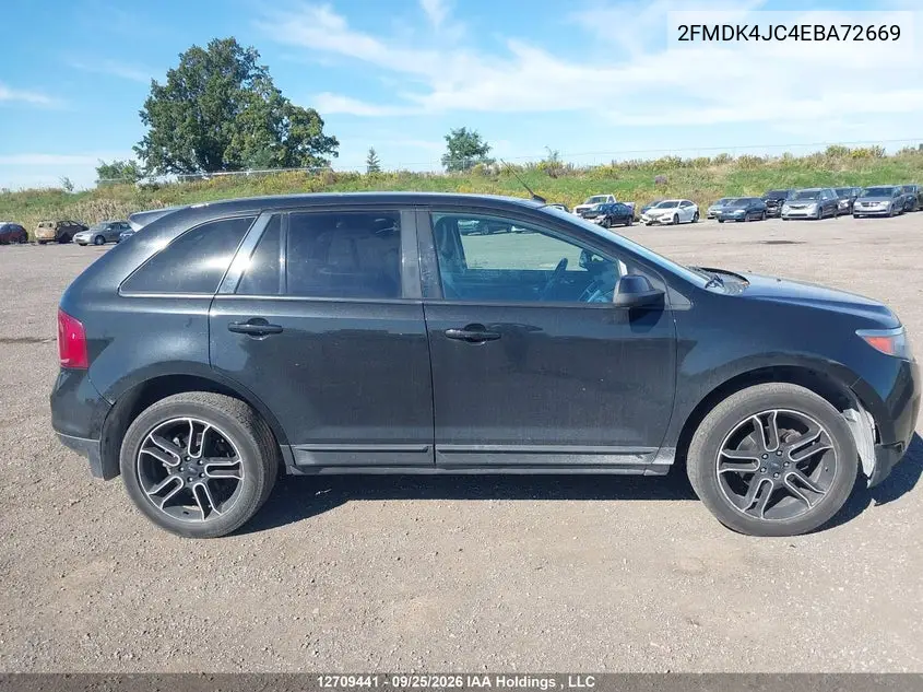 2014 FORD EDGE VIN 2FMDK4JC4EBA72669 — фото 13