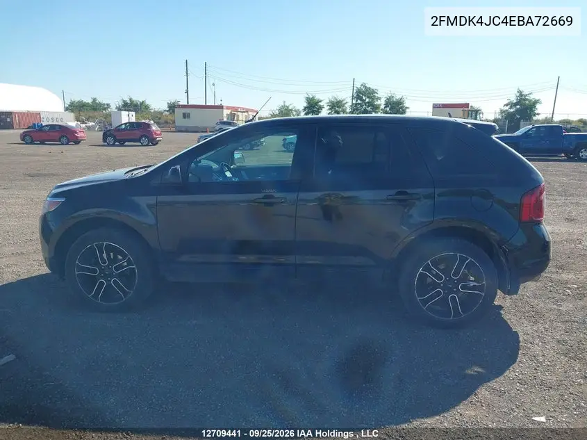2014 FORD EDGE VIN 2FMDK4JC4EBA72669 — фото 14