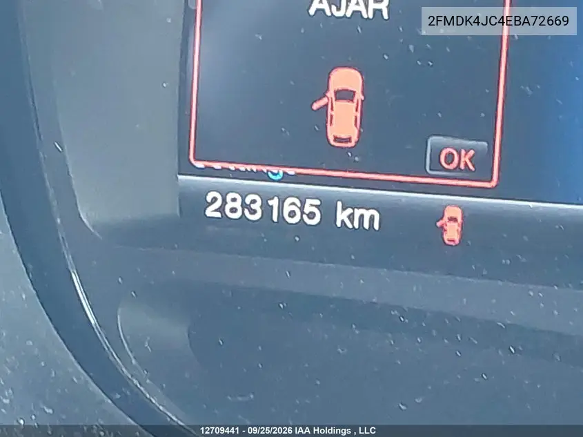 2014 FORD EDGE VIN 2FMDK4JC4EBA72669 — фото 15