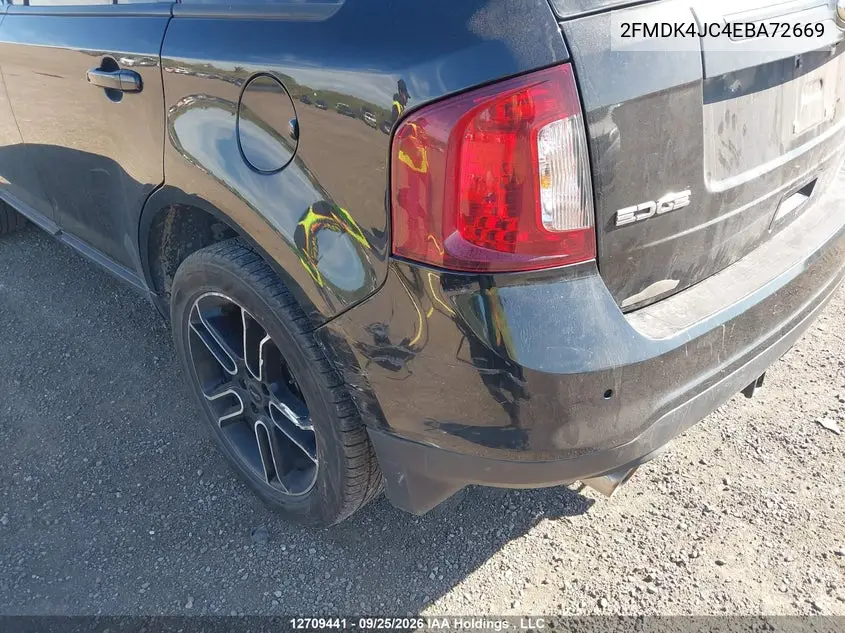 2014 FORD EDGE VIN 2FMDK4JC4EBA72669 — фото 6